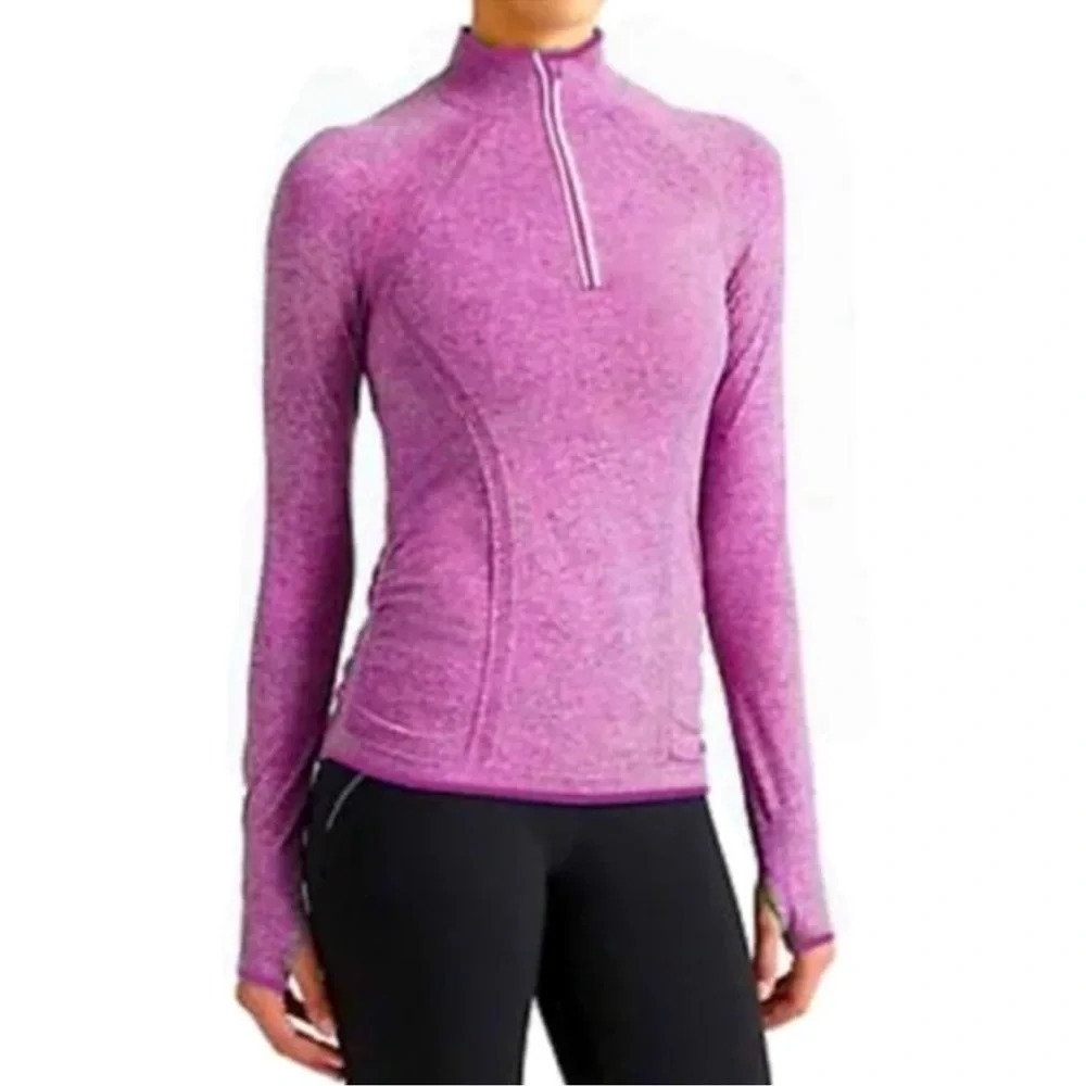 Athleta Fastest Track Half Zip Pullover